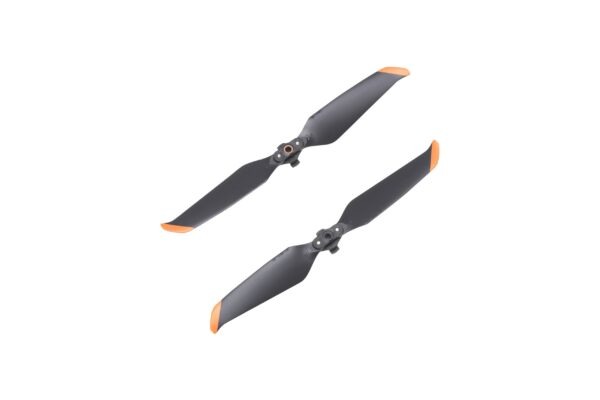Par de hélices de bajo ruido para DJI Air 2S con puntas naranjas, disponibles en TECDJI PERÚ, Lima